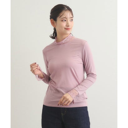 ローラ アシュレイ LAURA ASHLEY 【チュール付き】フライスカットソー （ベリーピンク(073)）｜詳細画像
