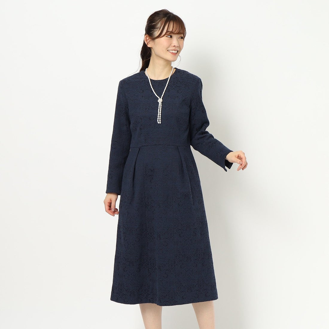 ローラ アシュレイ LAURA ASHLEY 【セレモニー／襟2WAY／同柄アイテム 
