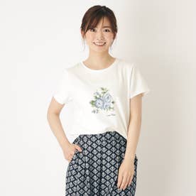 【GIFTにおすすめ】バンバリー柄 プリントTシャツ （ホワイト(002)）