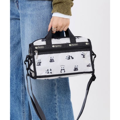 MINI DUFFEL CROSSBODY （リラクシングパンダサンド）｜詳細画像
