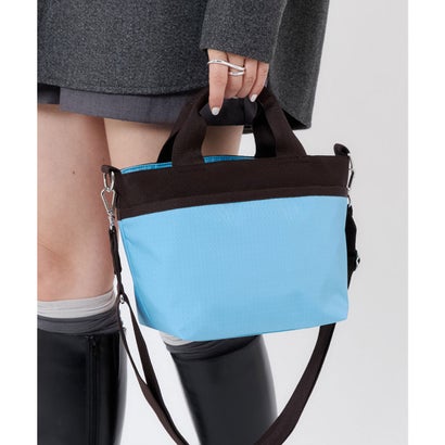 レスポートサック LeSportsac SMALL BUCKET TOTE （スカイラインブルー/ガナシェ）｜詳細画像