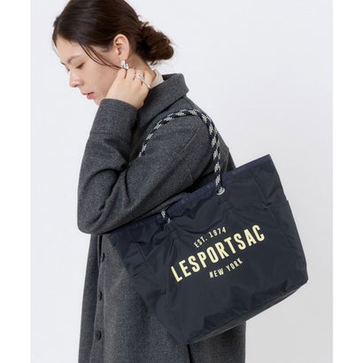 レスポートサック LeSportsac ML 2 WAY TOTE （2ウェイ ディープシーブルー/スカイライン）｜詳細画像