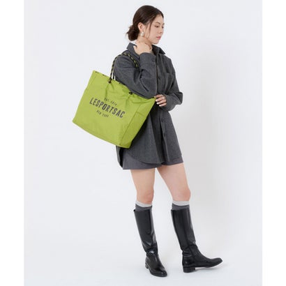 レスポートサック LeSportsac LARGE 2 WAY TOTE （2ウェイ シトラスグリーン/ガナシェ）｜詳細画像