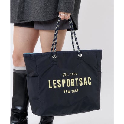 レスポートサック LeSportsac LARGE 2 WAY TOTE （2ウェイ ディープシーブルー/スカイライン）｜詳細画像