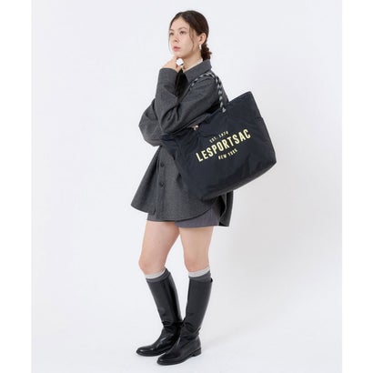 レスポートサック LeSportsac LARGE 2 WAY TOTE （2ウェイ ディープシーブルー/スカイライン）｜詳細画像