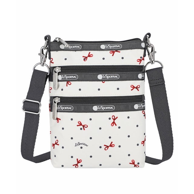 3 ZIP CROSSBODY （プチボウドット）