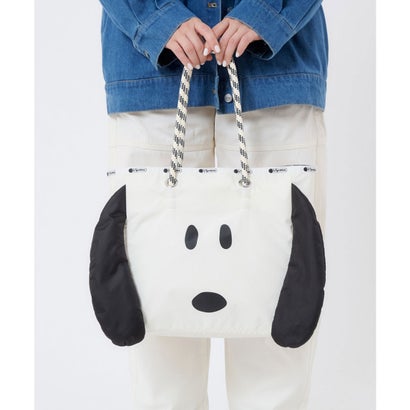 レスポートサック LeSportsac SNOOPY FACE PUFFY TOTE （スヌーピーフェイス）｜詳細画像