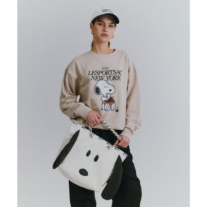 レスポートサック LeSportsac SNOOPY FACE PUFFY TOTE （スヌーピーフェイス）｜詳細画像