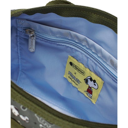 レスポートサック LeSportsac MINI DUFFEL CROSSBODY （ピーナッツ バンダナパーティー グリーン）｜詳細画像