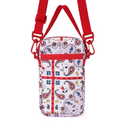 レスポートサック LeSportsac MINI PHONE CROSSBODY （ピーナッツ バンダナパーティー マルチ）｜詳細画像