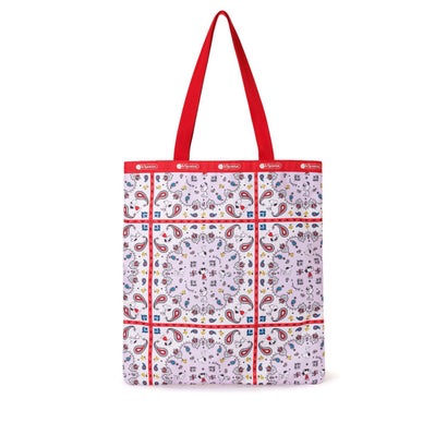 レスポートサック LeSportsac LARGE EMERALD TOTE （ピーナッツ バンダナパーティー マルチ）｜詳細画像