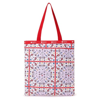 レスポートサック LeSportsac LARGE EMERALD TOTE （ピーナッツ バンダナパーティー マルチ）｜詳細画像