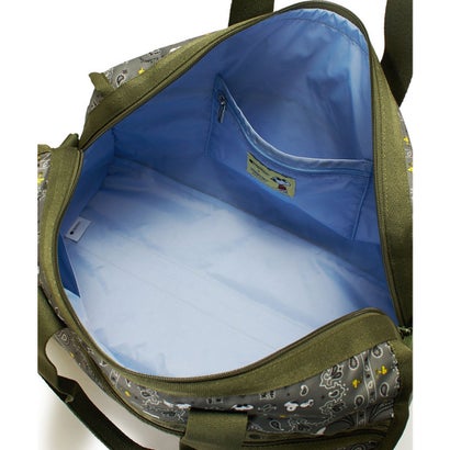 レスポートサック LeSportsac DELUXE MED WEEKENDER （ピーナッツ バンダナパーティー グリーン）｜詳細画像