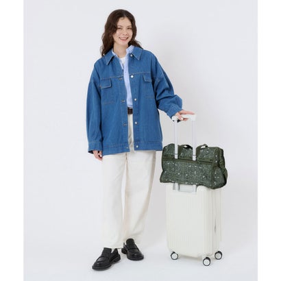 レスポートサック LeSportsac DELUXE MED WEEKENDER （ピーナッツ バンダナパーティー グリーン）｜詳細画像