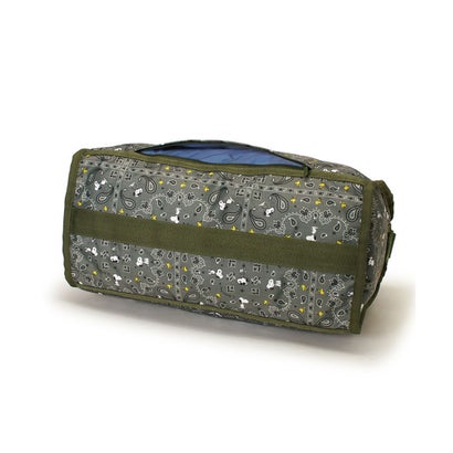 レスポートサック LeSportsac DELUXE MED WEEKENDER （ピーナッツ バンダナパーティー グリーン）｜詳細画像