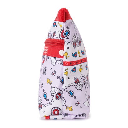 レスポートサック LeSportsac COSMETIC CLUTCH （ピーナッツ バンダナパーティー マルチ）｜詳細画像