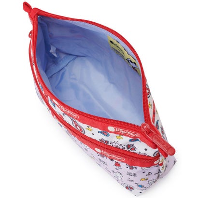 レスポートサック LeSportsac COSMETIC CLUTCH （ピーナッツ バンダナパーティー マルチ）｜詳細画像