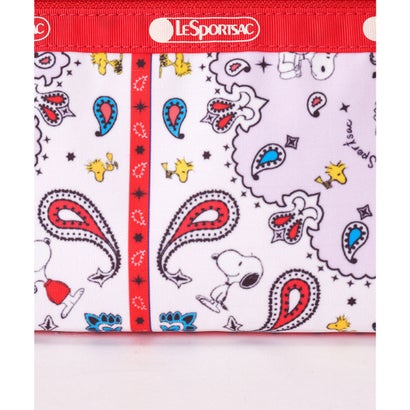 レスポートサック LeSportsac COSMETIC CLUTCH （ピーナッツ バンダナパーティー マルチ）｜詳細画像