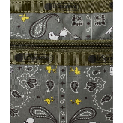 レスポートサック LeSportsac COSMETIC CLUTCH （ピーナッツ バンダナパーティー グリーン）｜詳細画像