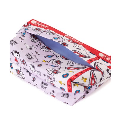 レスポートサック LeSportsac SMALL SLOAN COSMETIC （ピーナッツ バンダナパーティー マルチ）｜詳細画像