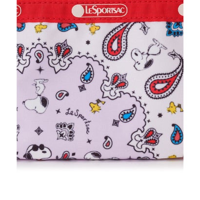 レスポートサック LeSportsac SMALL SLOAN COSMETIC （ピーナッツ バンダナパーティー マルチ）｜詳細画像