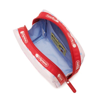 レスポートサック LeSportsac MED SQUARE COSMETIC （スヌーピー スケートボードコスメティック）｜詳細画像
