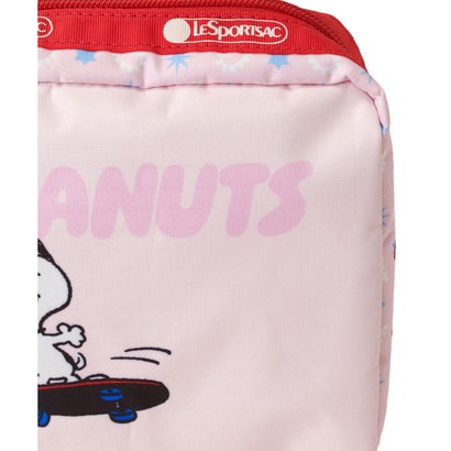 レスポートサック LeSportsac MED SQUARE COSMETIC （スヌーピー スケートボードコスメティック）｜詳細画像