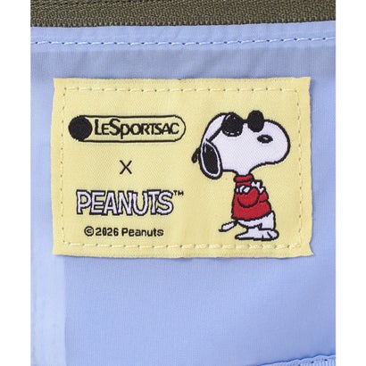 レスポートサック LeSportsac KEY CARD HOLDER （ピーナッツ バンダナパーティー グリーン）｜詳細画像