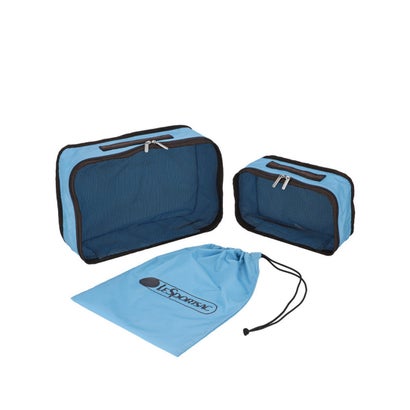 レスポートサック LeSportsac PACKING POUCH SET （スカイラインブルー/ガナシェ）｜詳細画像