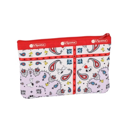 レスポートサック LeSportsac 3ZIP COSMETIC （ピーナッツ バンダナパーティー マルチ）｜詳細画像