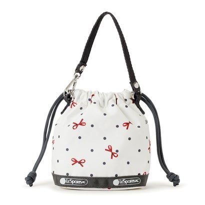 レスポートサック LeSportsac DRAWSTRING BUCKET CHARM （プチボウドット）｜詳細画像