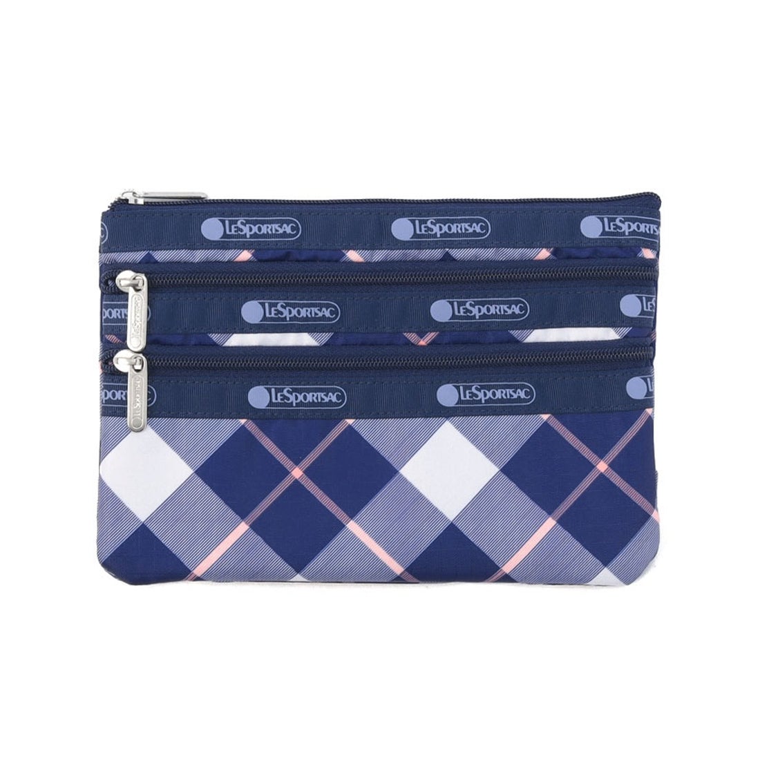 レスポートサック LeSportsac 3ZIP COSMETIC （ケンブリッジチェック 