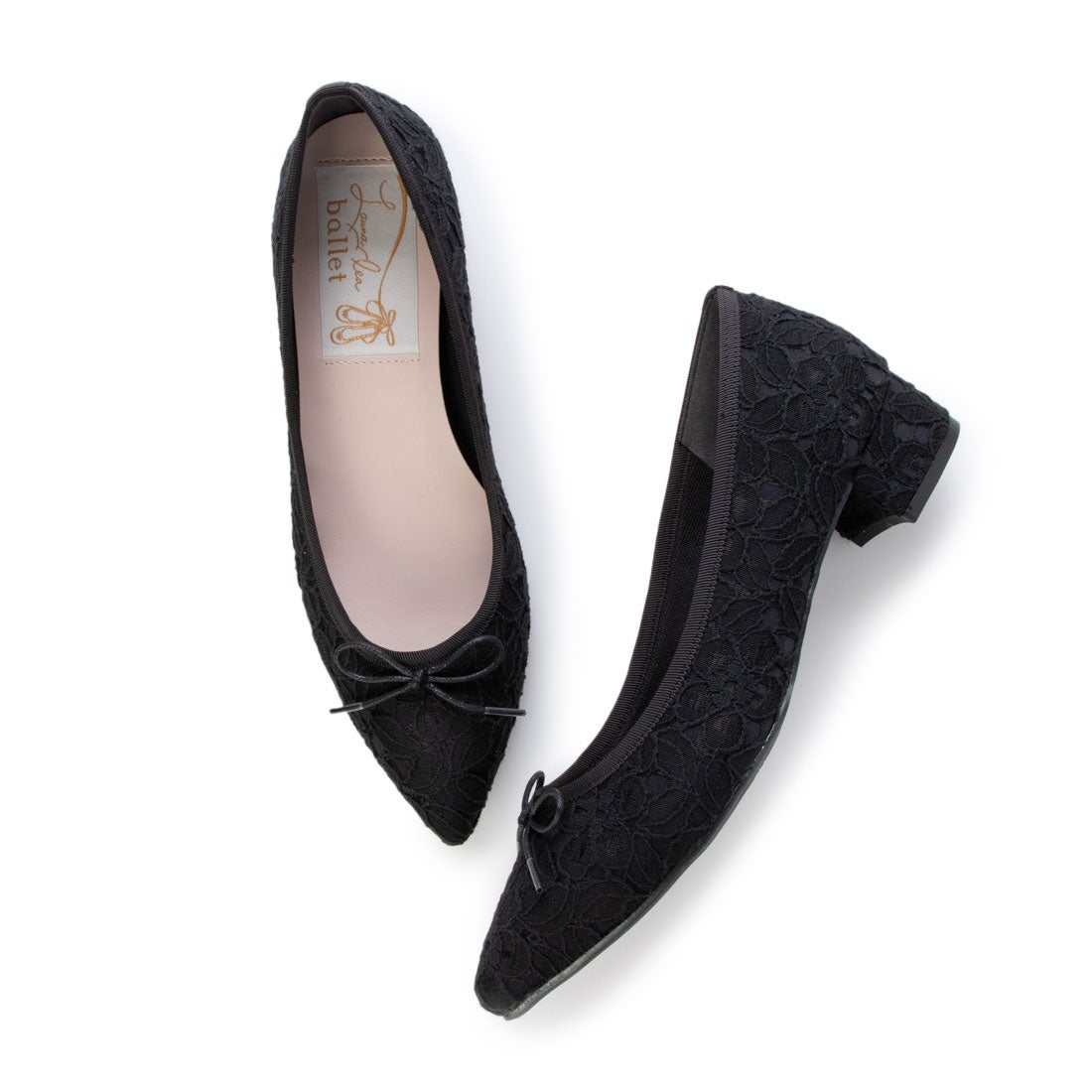 24SS】ラウナレアバレエ Launa lea ballet レースポインテッドトゥ 