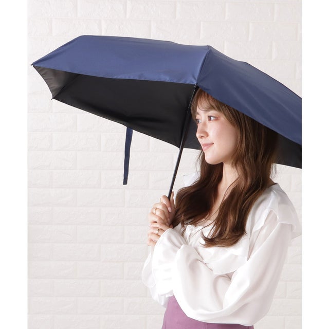 
                    晴雨兼用コンパクトミニマル折りたたみ傘 （ネイビー）