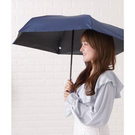 晴雨兼用軽量コンパクトミニマル折りたたみ傘 （ネイビー）