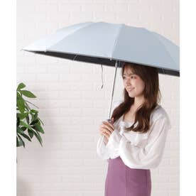 晴雨兼用ラージサイズスタイリッシュ折りたたみ傘 （ブルー）
