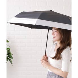 バイカラー晴雨兼用折りたたみ傘 （ブラック）