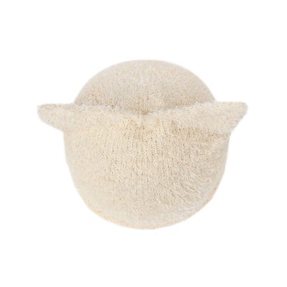 アニマル イヤー デザイン ニット キャップ （アイボリー）｜詳細画像