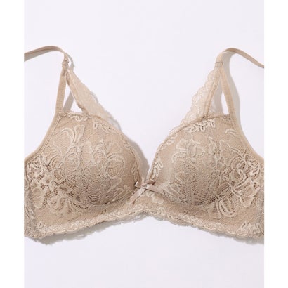 レースレディース Lace Ladies 【2点セット】カットアウト風 サイド レース ブラ&ショーツ【返品不可商品】 （ブラック）｜詳細画像