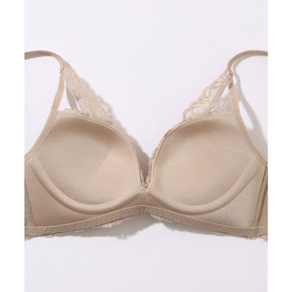 レースレディース Lace Ladies 【2点セット】カットアウト風 サイド レース ブラ&ショーツ【返品不可商品】 （ブラック）｜詳細画像