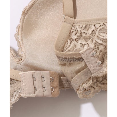 レースレディース Lace Ladies 【2点セット】カットアウト風 サイド レース ブラ&ショーツ【返品不可商品】 （ブラック）｜詳細画像