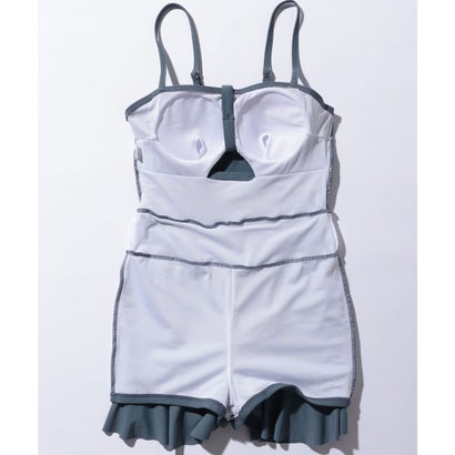 レースレディース Lace Ladies 【2点セット】ボレロ付き フリル ティアード ワンピース 水着 （ピンク）｜詳細画像