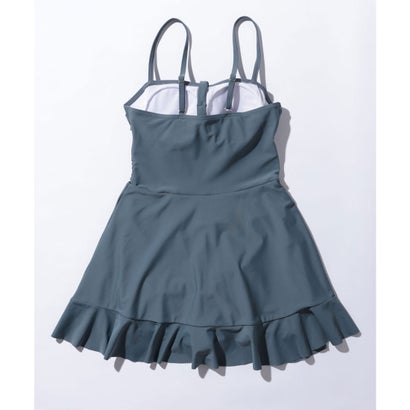 レースレディース Lace Ladies 【2点セット】ボレロ付き フリル ティアード ワンピース 水着 （ピンク）｜詳細画像