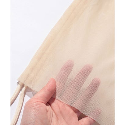 【3点セット】フラワーモチーフ ギャザー リボン セパレート ビキニ （ブラック）｜詳細画像