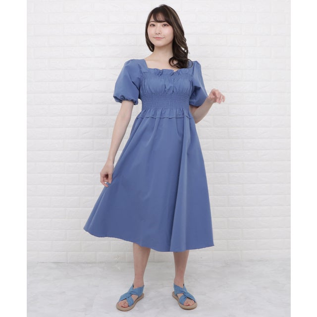 レースレディース Lace Ladies スクエアネックパフスリーブ