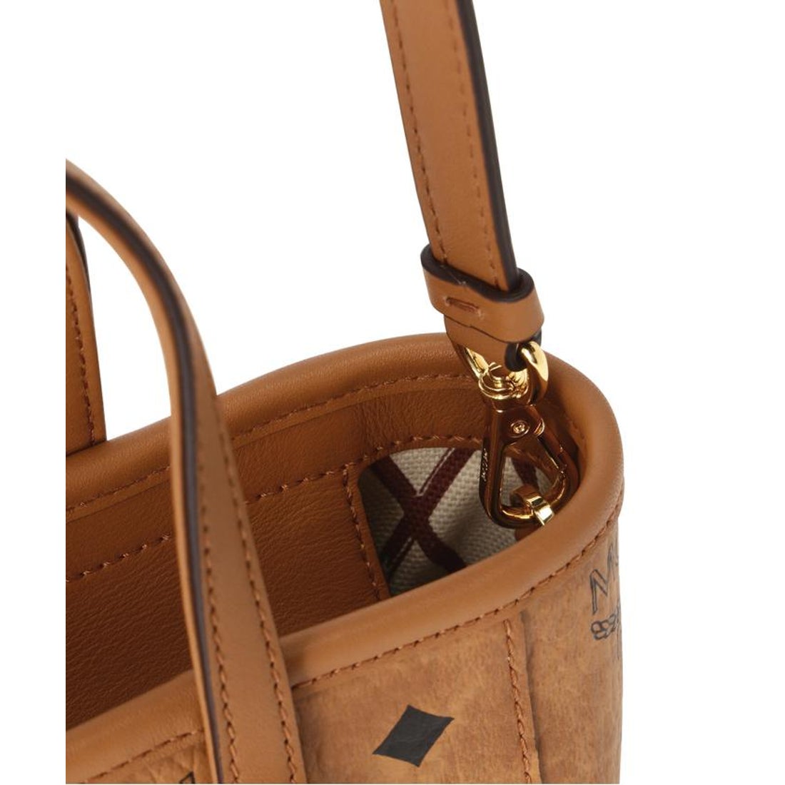 特価イラスト MCM ショルダーバッグ ベージュ クリーム