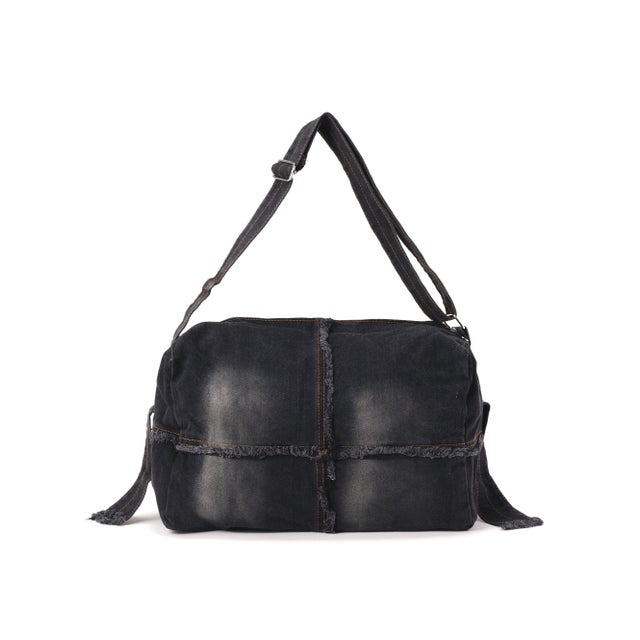 SIS／DENIM SHOULDER BAG （ブラック）
