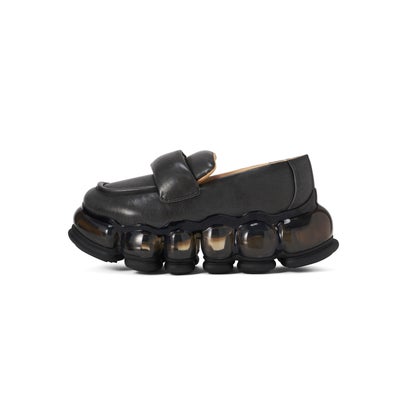 MS／NEW JEWELRY PUFF LOAFER （ブラック）｜詳細画像