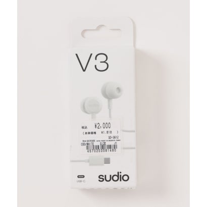 エルエイチピー L.H.P. Sudio/スーディオ/V3 White 有線イヤホン 【返品不可商品】（ホワイト）｜詳細画像