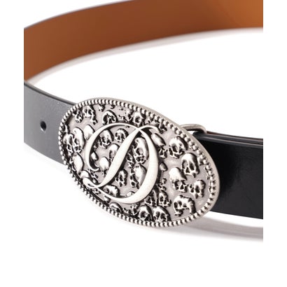 Skull Leather Belt （ブラック）｜詳細画像